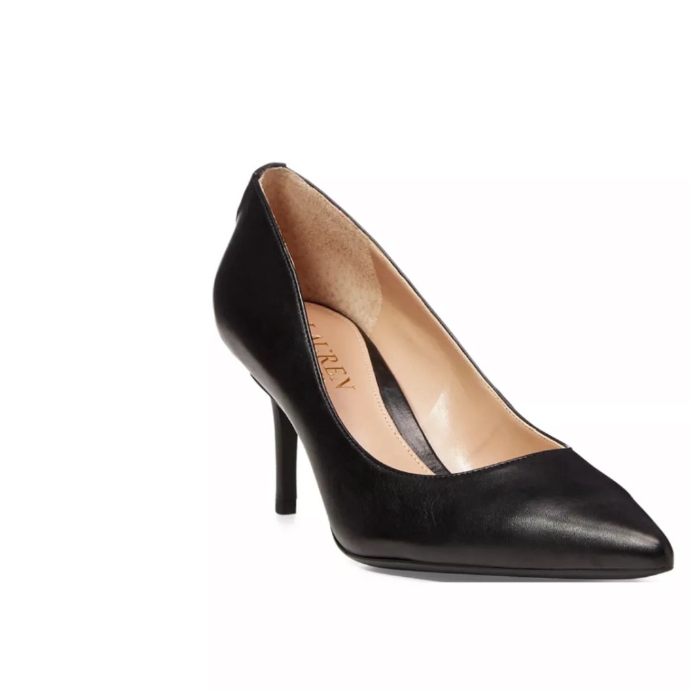 Ralph Lauren Classic Black Heels